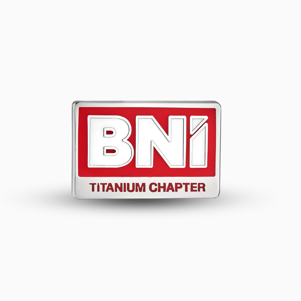 Titanium Chapter Pin (Pack of 10)