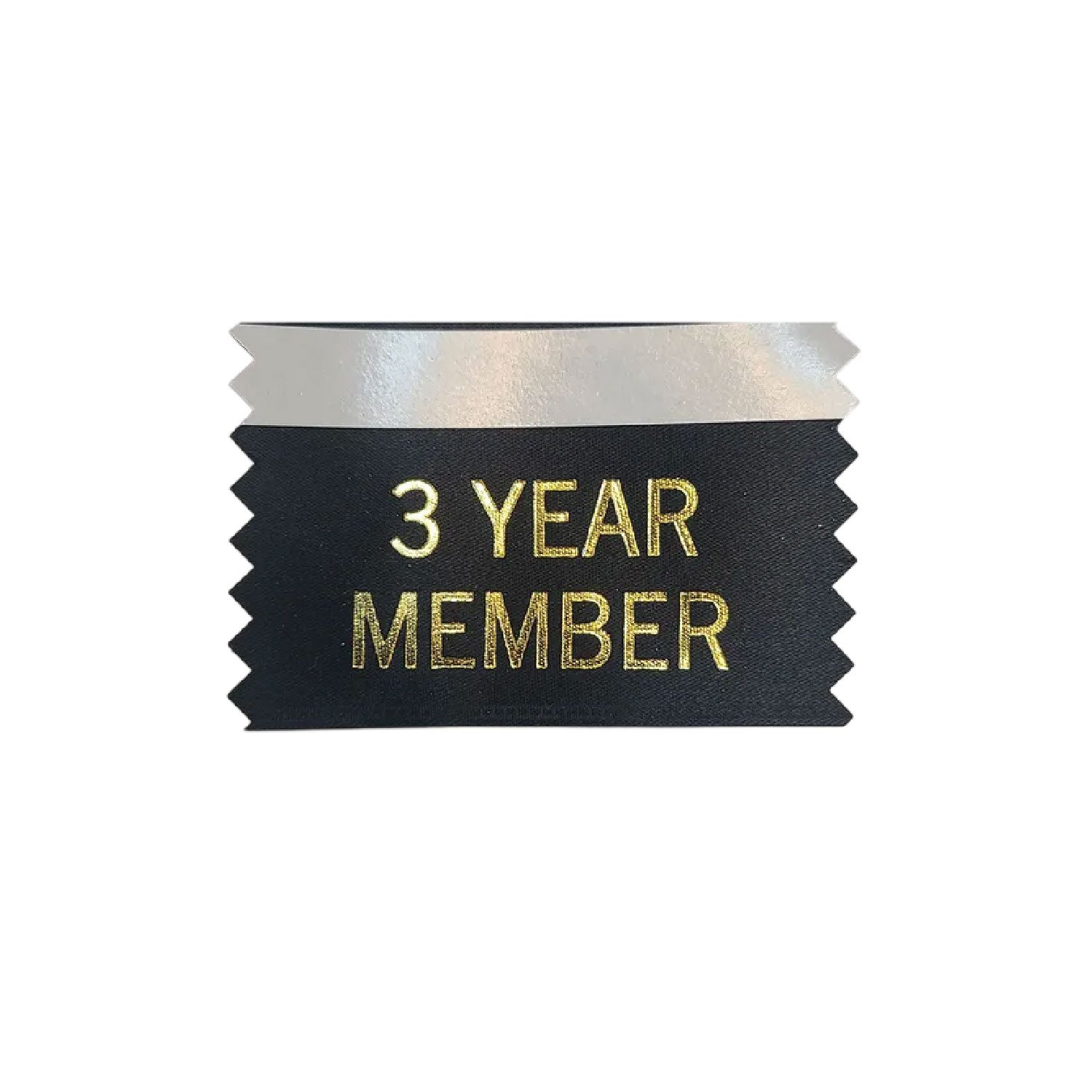 3 year Member Ribbons (Pack Of 10)