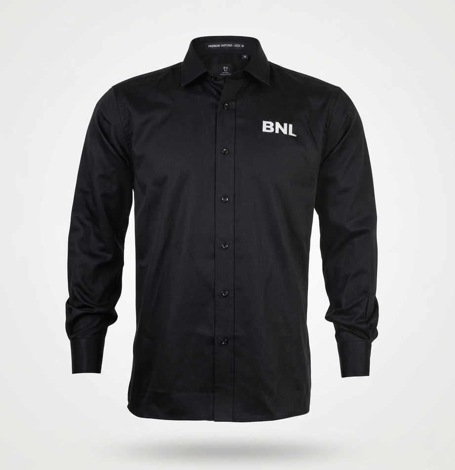 BNI Shirt-Men (Best Black) VanHeusen