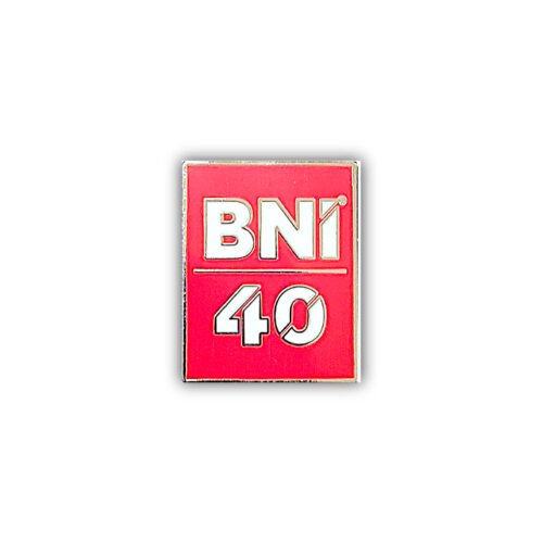 BNI 40 Year Red Pin (Pack of 10)
