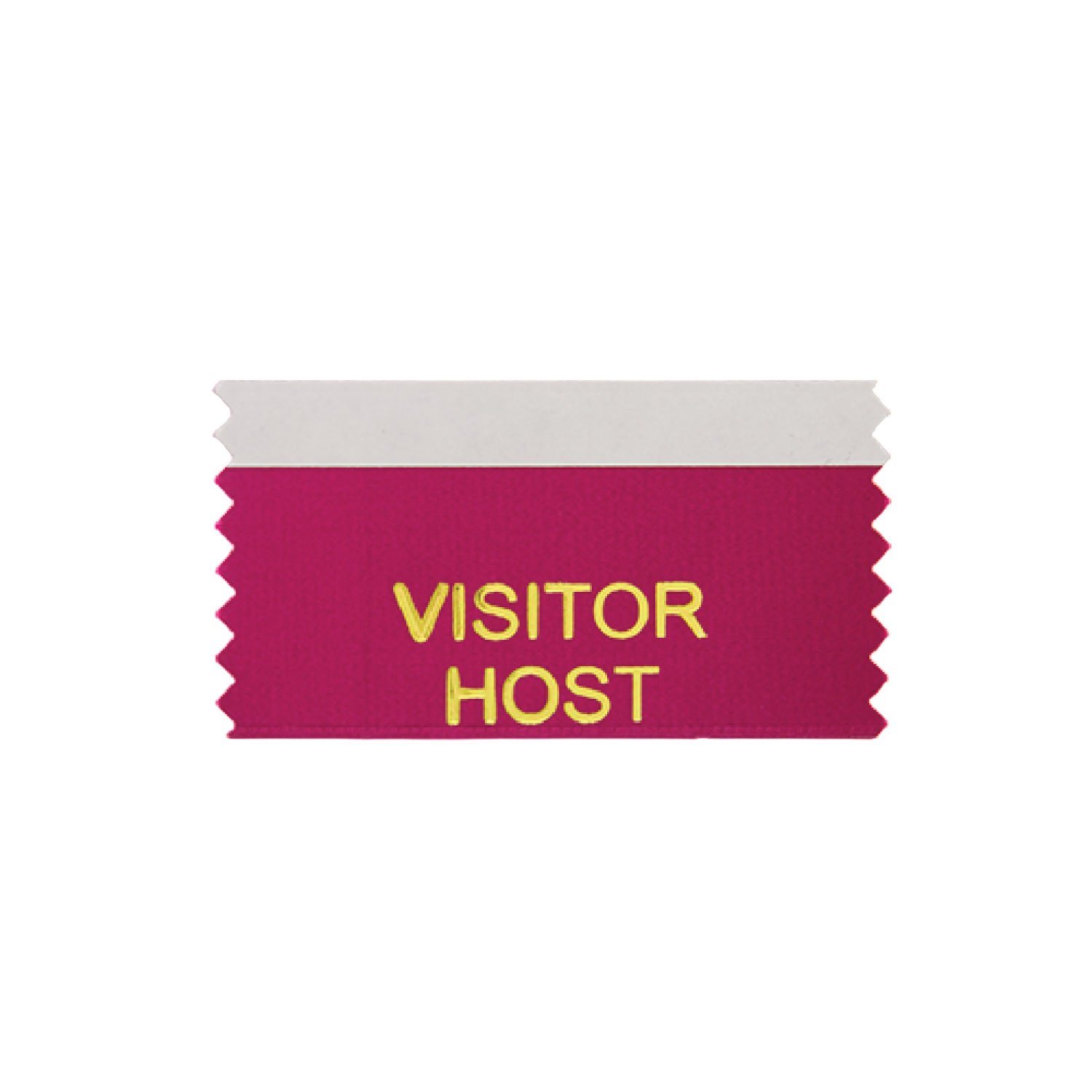 Visitor Host Ribbons (Pack Of 10)