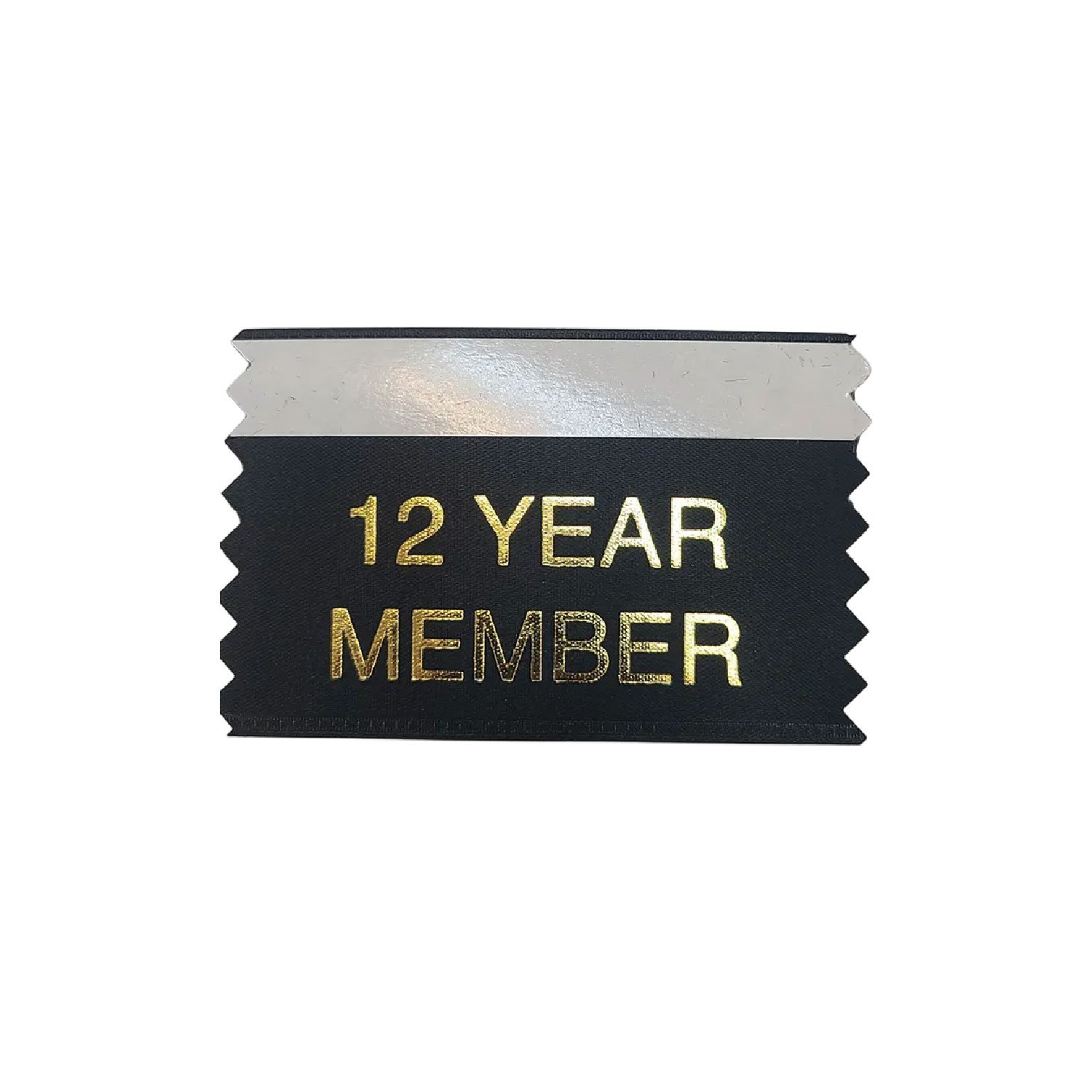 12 Year Member Ribbons (Pack Of 10)