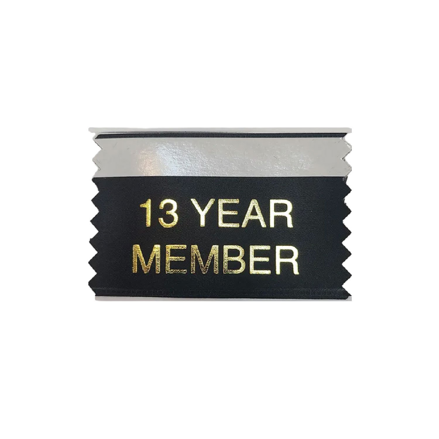 13 Year Member Ribbons (Pack Of 10)