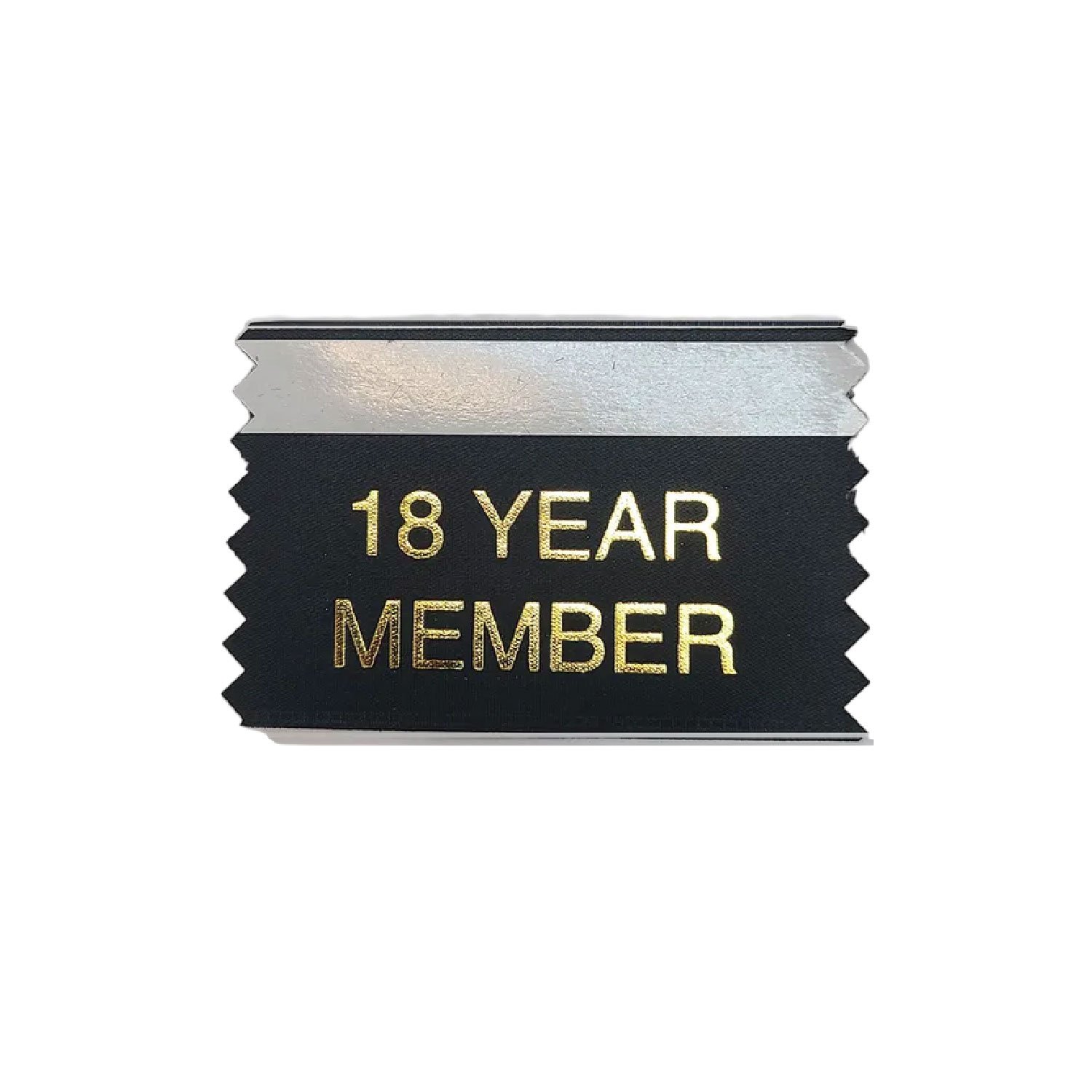 18 Year Member Ribbons (Pack Of 10)