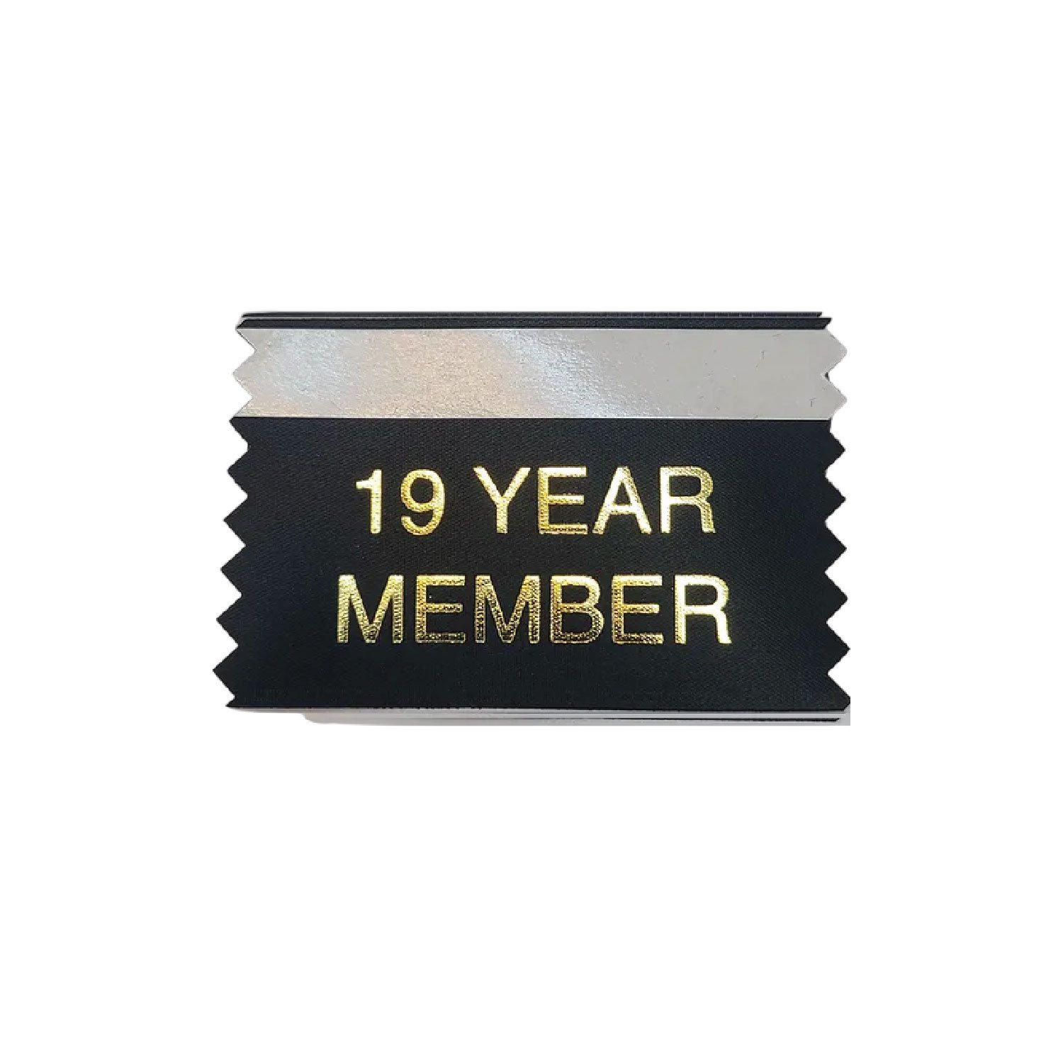 19 Year Member Ribbons (Pack Of 10)