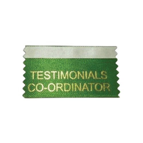 Testimonials Co-Ordinator (Pack of 10)