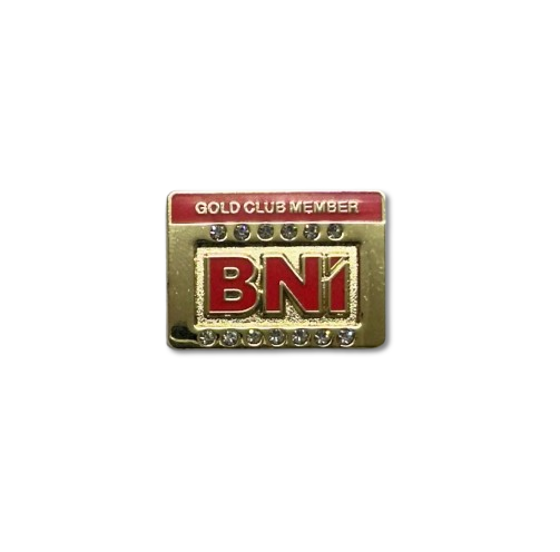 Gold Club Pin (13 Stone) (Pack of 1)