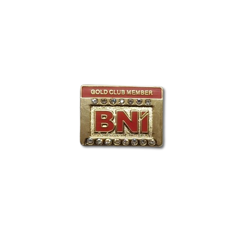 Gold Club Pin (15 Stone) (Pack of 1)