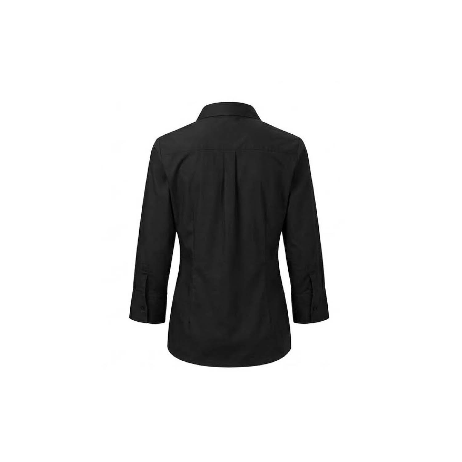 women Black Shirt back